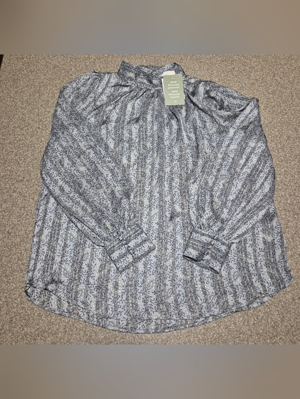 Womens Nwt H&m Blouse Size Medium